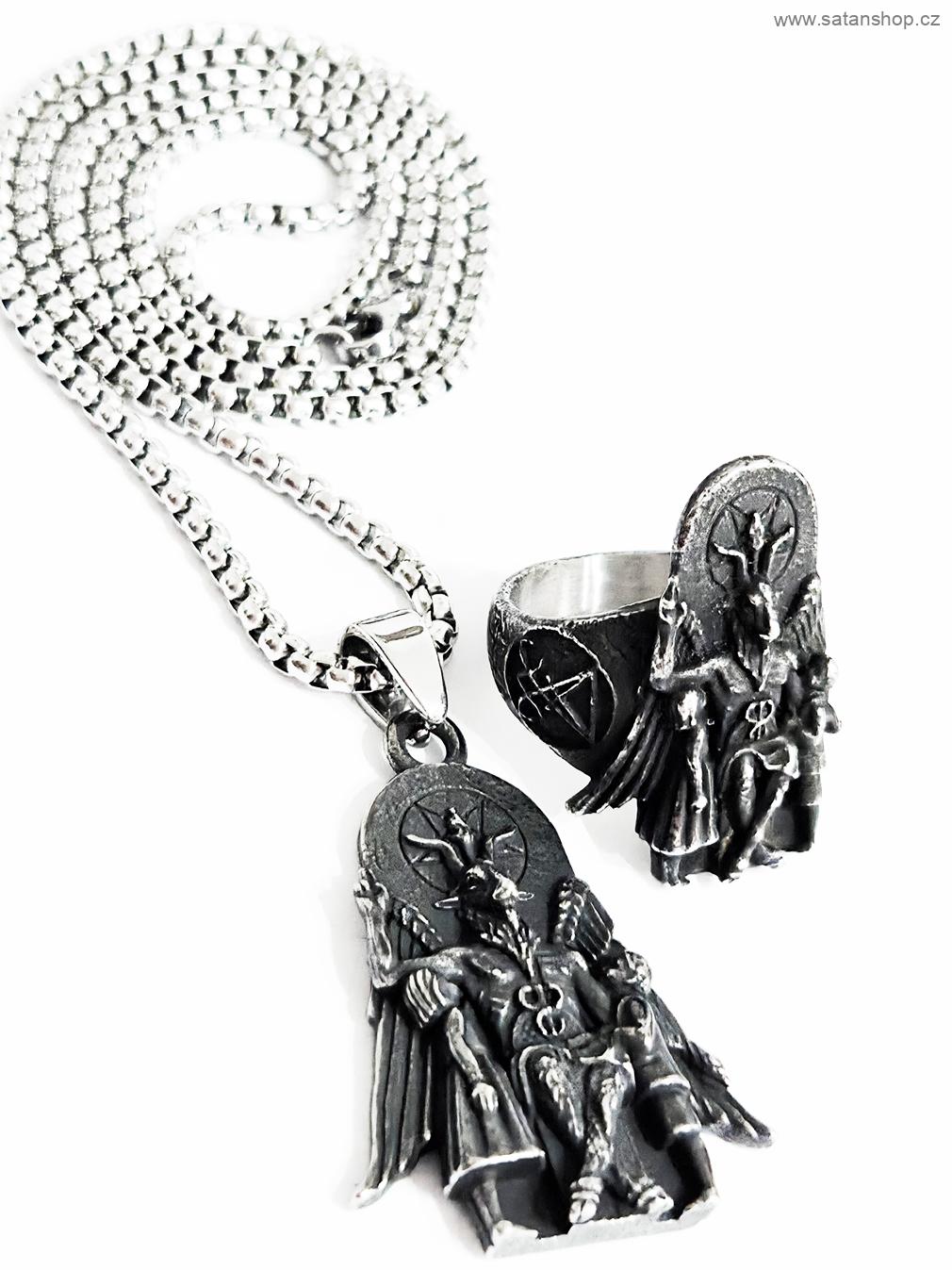 Rituální sada - Amulet a Prsten - Dogme et Satanas - Black Ritual