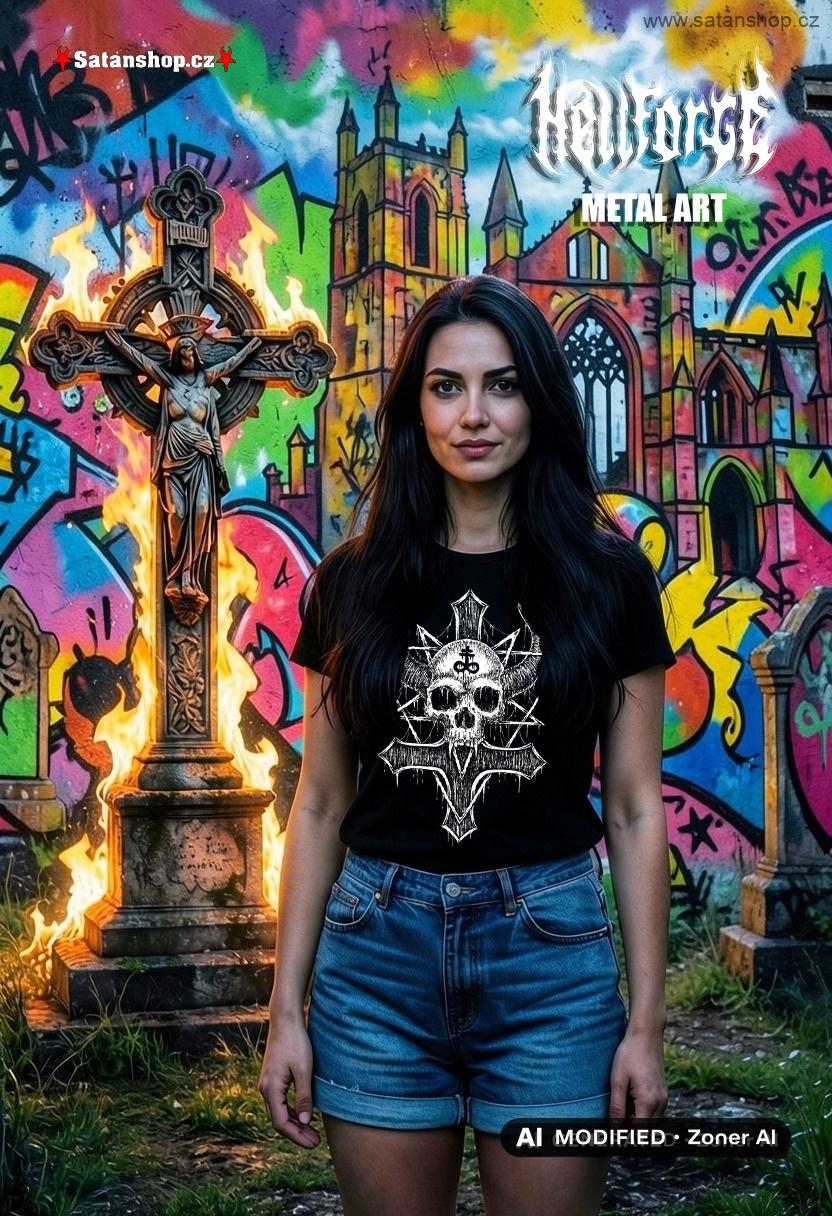 Tričko unisex - Antichrist - HellForge
