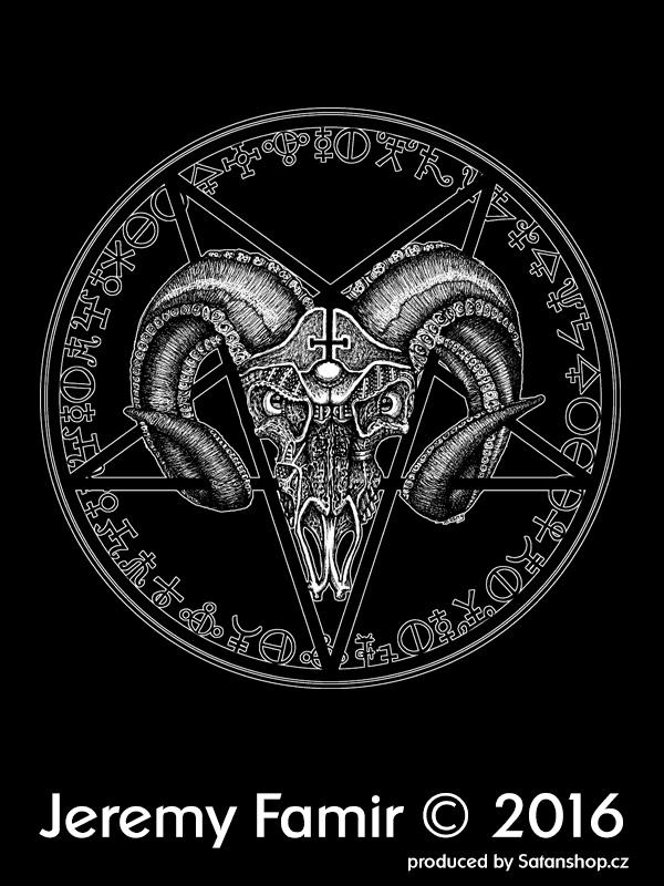 Tričko unisex - Satanic in Luxury - Jeremy Famir - dl. rukáv