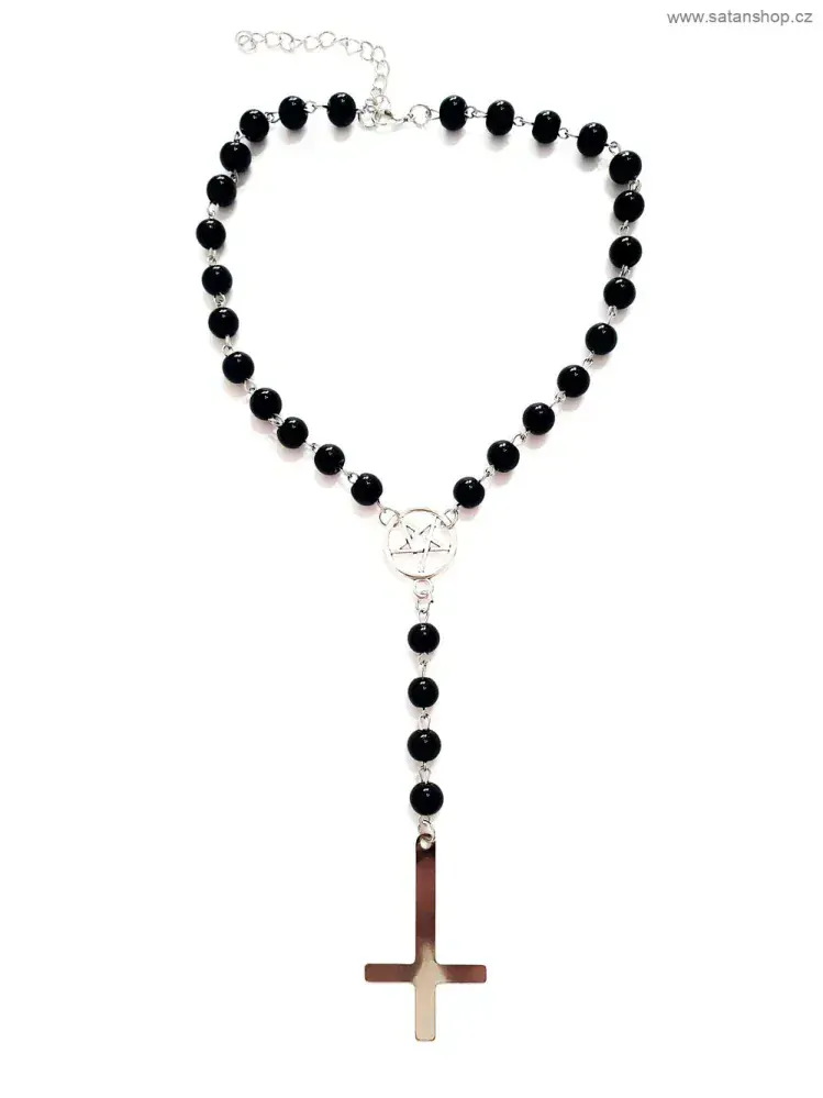 Satanic Rosary - Inverted Cross