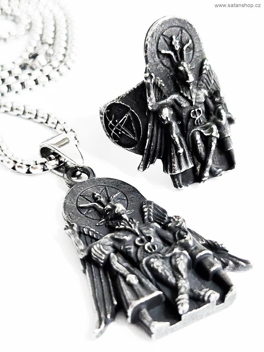 Rituální sada - Amulet a Prsten - Dogme et Satanas - Black Ritual
