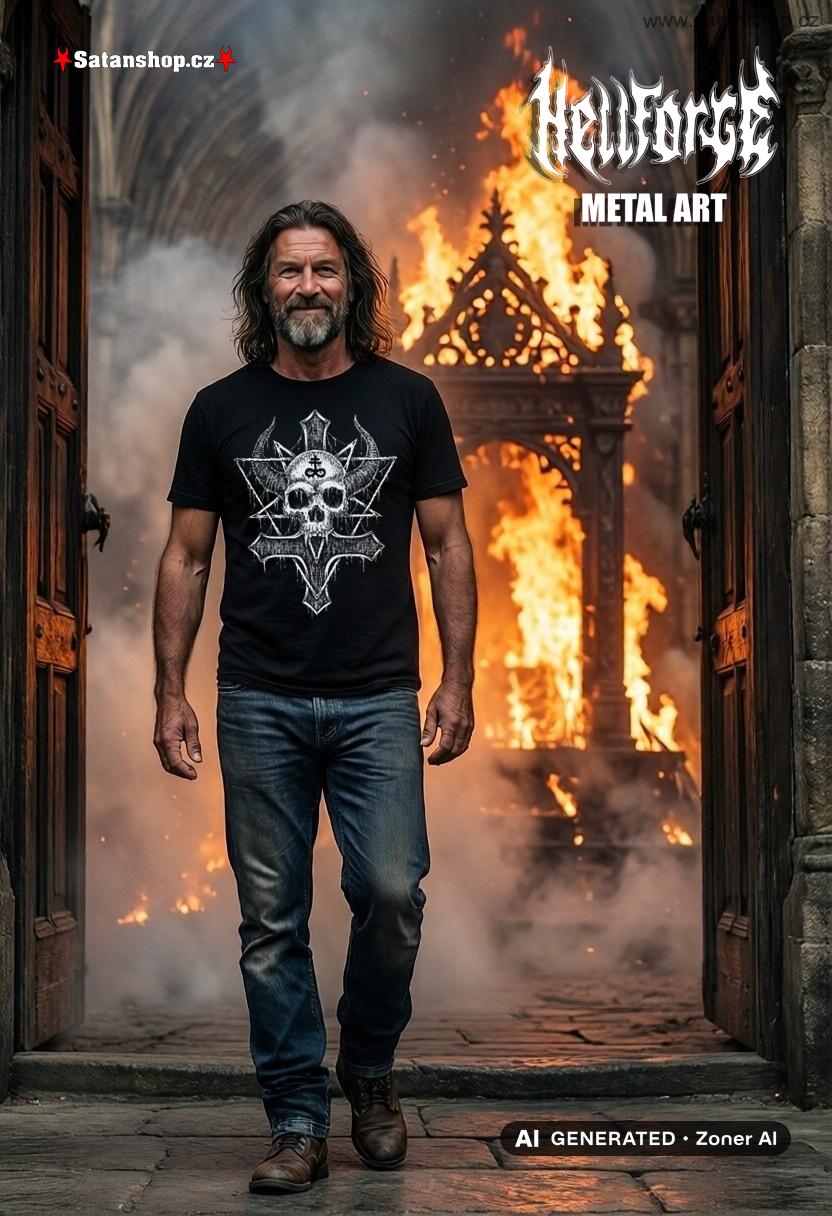 Tričko unisex - Antichrist - HellForge