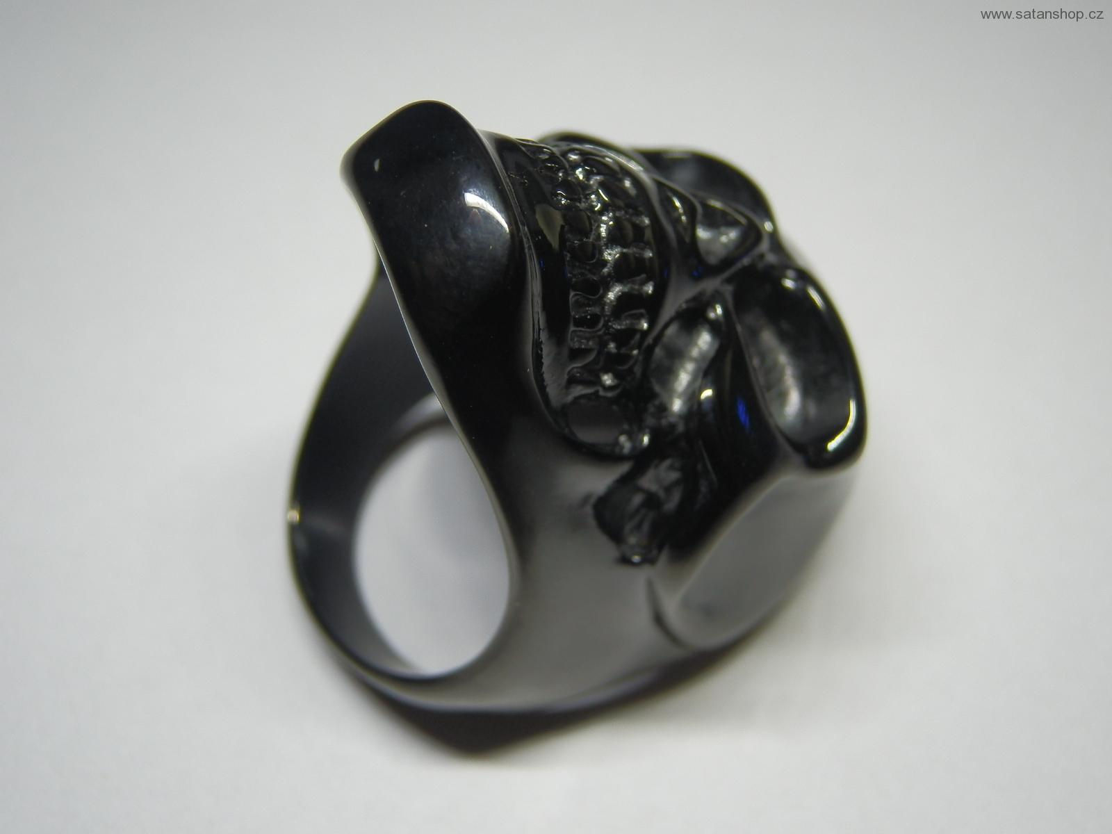 Prsten - Dead Head - 316L Black