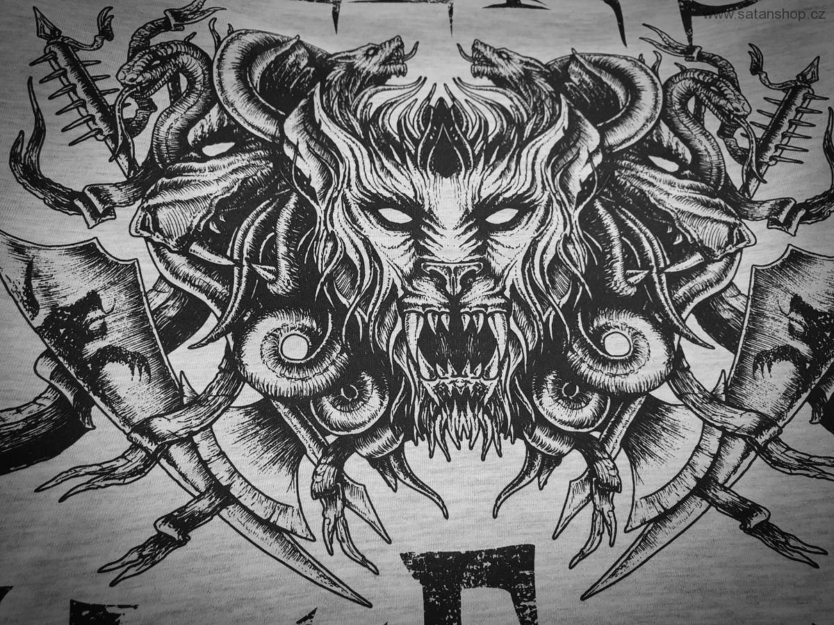 Tričko unisex - Solfernus - HellGang - Gray