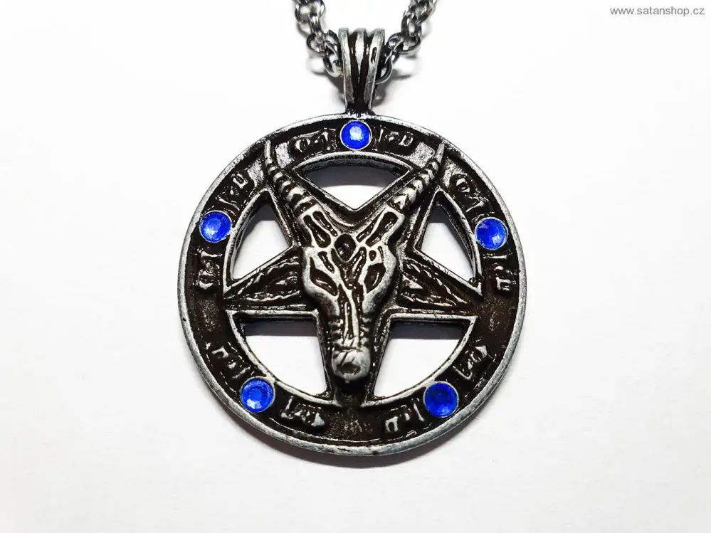 Náhrdelník - Baphomet Stone - Black Ritual