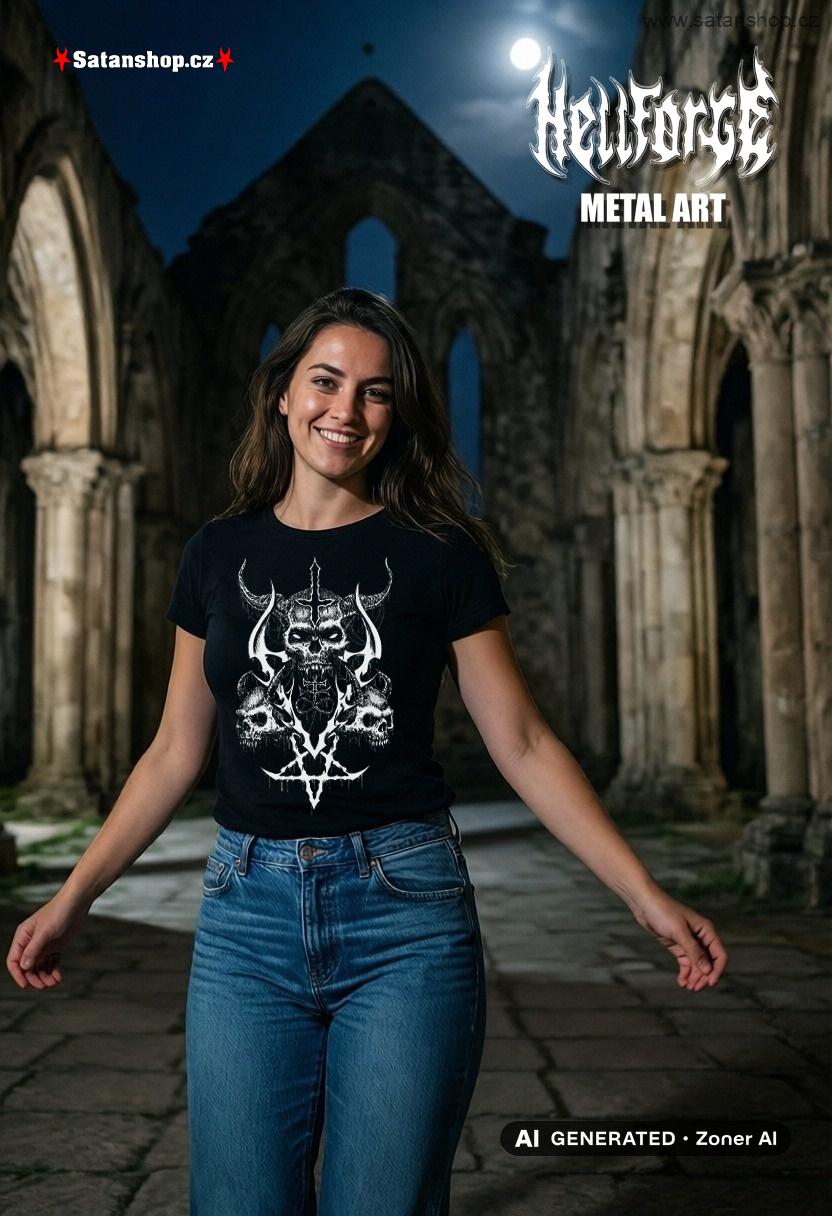 Tričko unisex - Blazon of Lucifer - HellForge