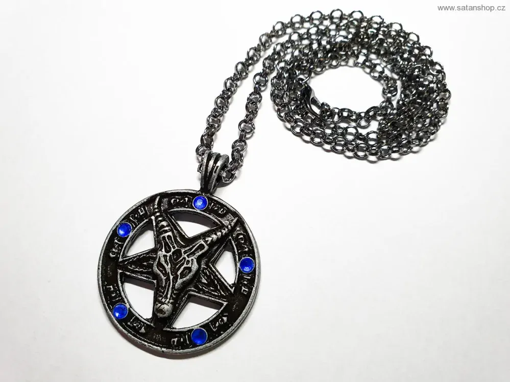 Náhrdelník - Baphomet Stone - Black Ritual