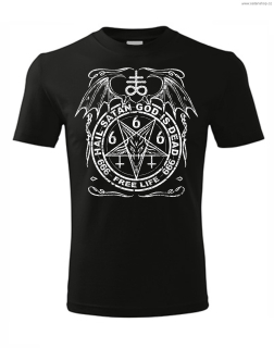 Tričko unisex - Hail Satan