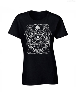 Tričko dámské - Hail Satan