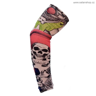 Tattoo Sleeve - Sombrero Skull