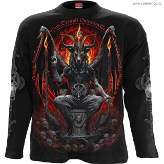Tričko unisex - Spiral - Baphomet - dl. rukáv