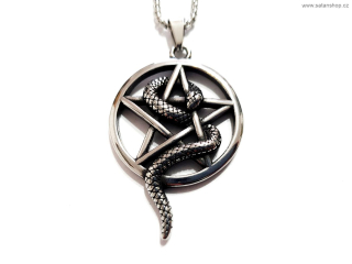 Náhrdelník - Pentagram Snike - 316L