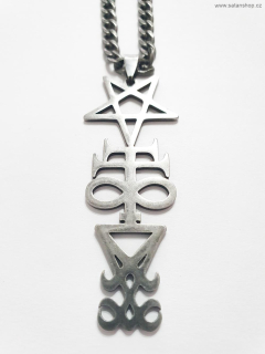 Náhrdelník - Occult Symbols - 316L