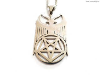Náhrdelník - Lucifer Pentagram - 316L
