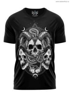 Tričko unisex - Easure - Skull Snake