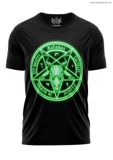 Tričko unisex - Easure - Satanas - Glow in The Dark