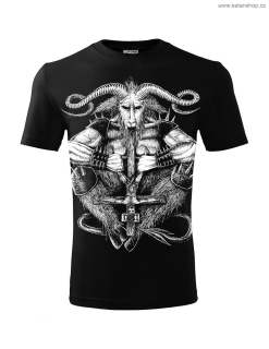 Tričko unisex - Satan - Moon Ring Design