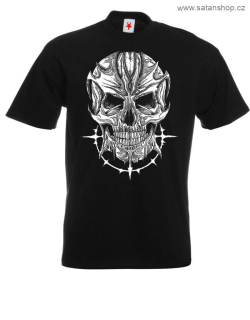 Tričko unisex - Devil Skull - MoonRoot Art